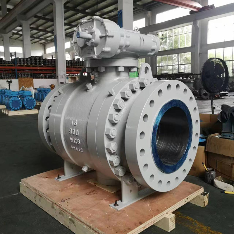 Casting Trunnion माउंटेड बॉल वाल्व